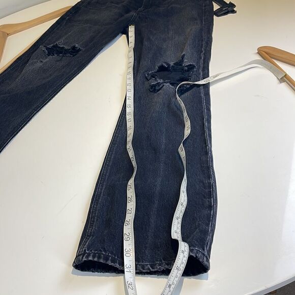Citizens of Humanity Libby Jeans Distressed in Washed Black Size 27 - Picture 10 of 10